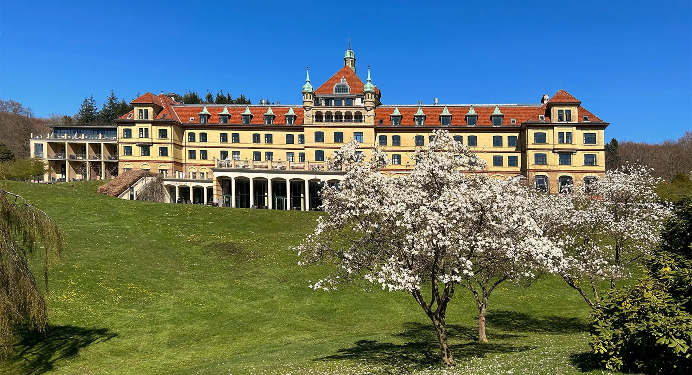 Hotel Vejlefjords smukke hovedbygning