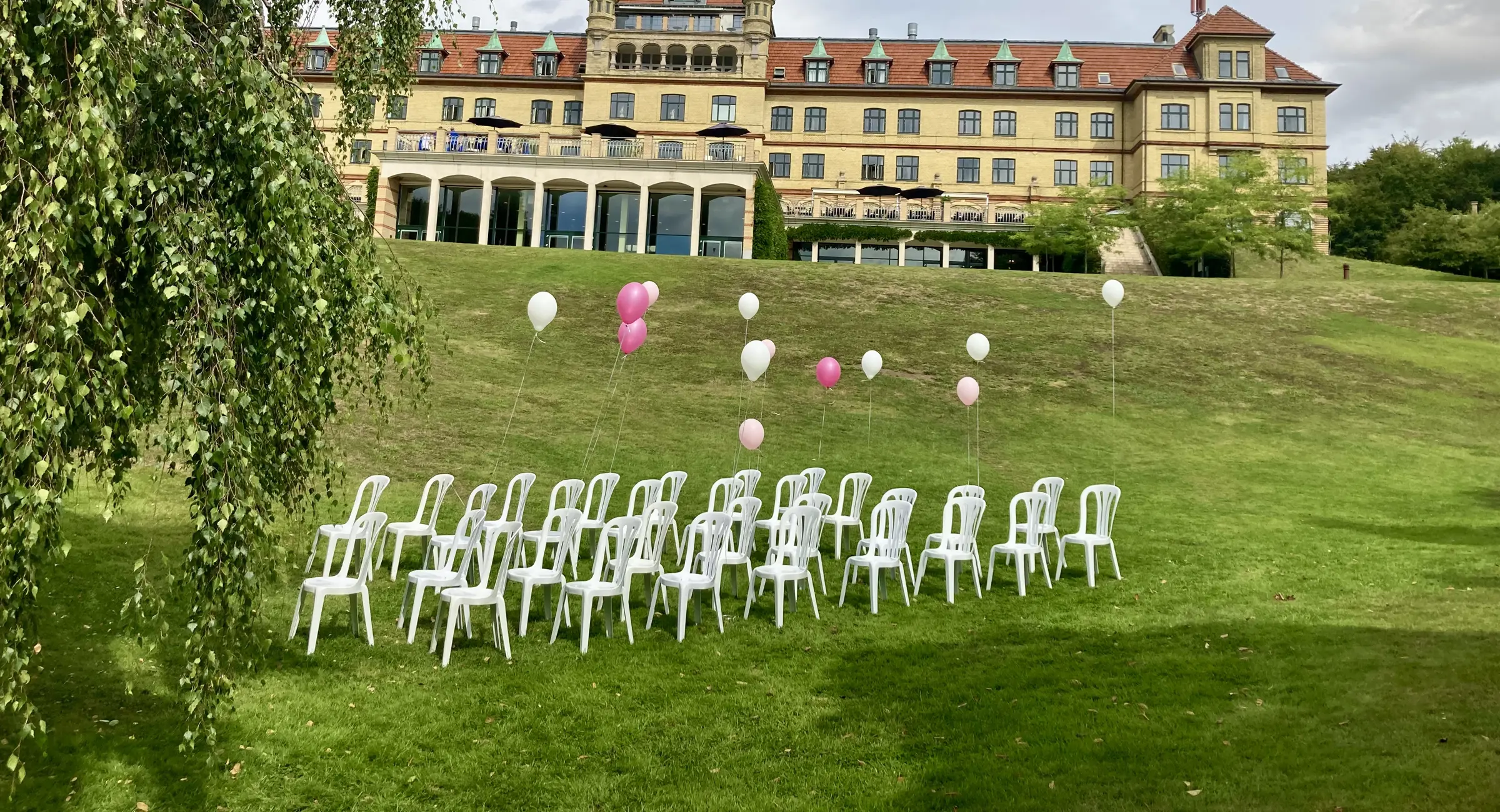 Bryllup i parken
