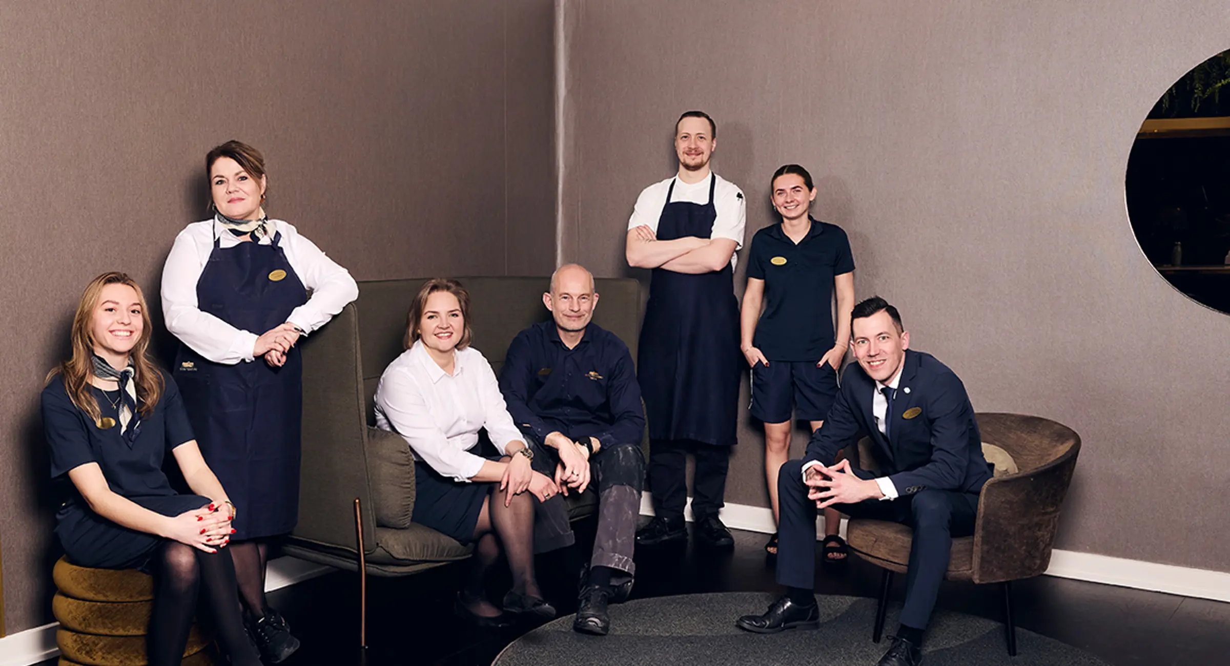 Forskellige fagligheder på Hotel Vejlefjord