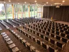 Konferencelokalet Kongesalen opstillet i biografopstilling