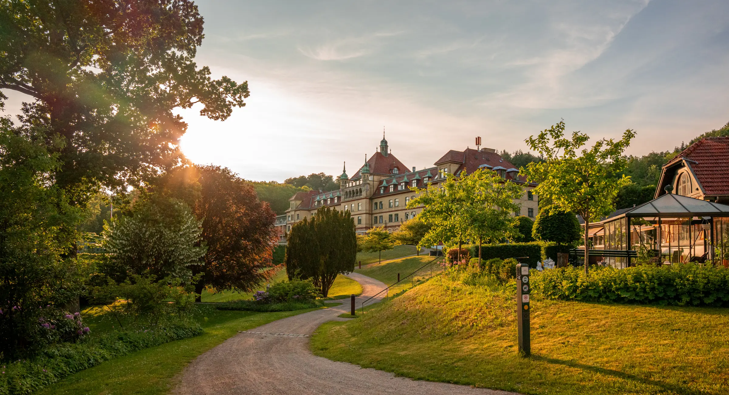 Hotel Vejlefjords smukke hovedbygning