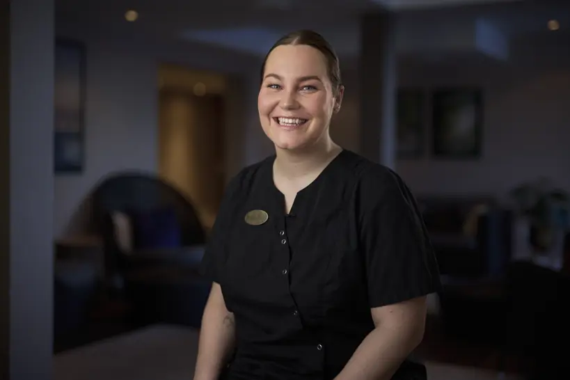 Celia, sanseterapeut - portræt