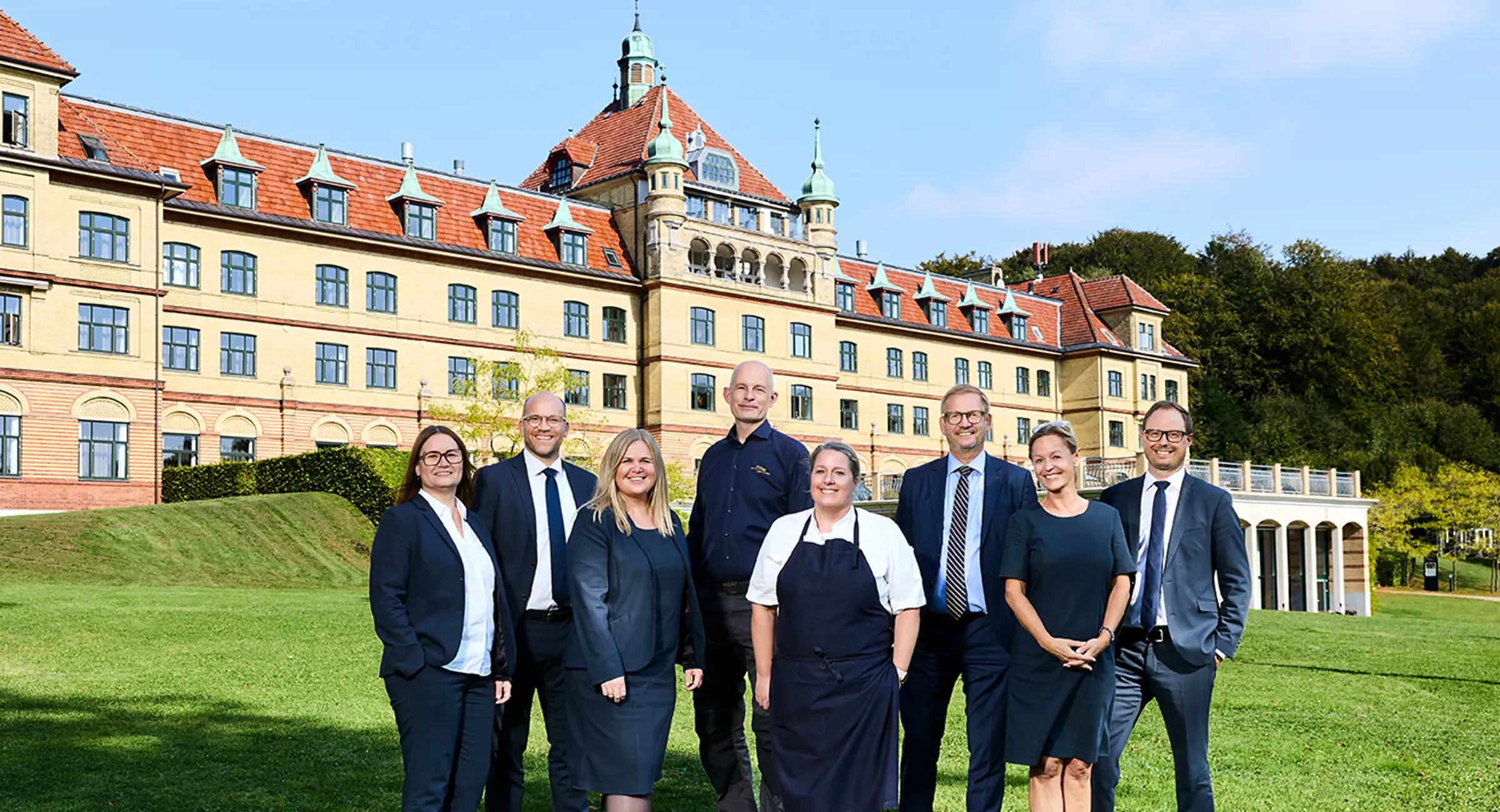 Hotel Vejlefjords ledergruppe 2024